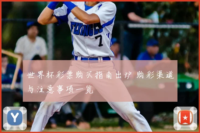 世界杯彩票购买指南出炉 购彩渠道与注意事项一览
